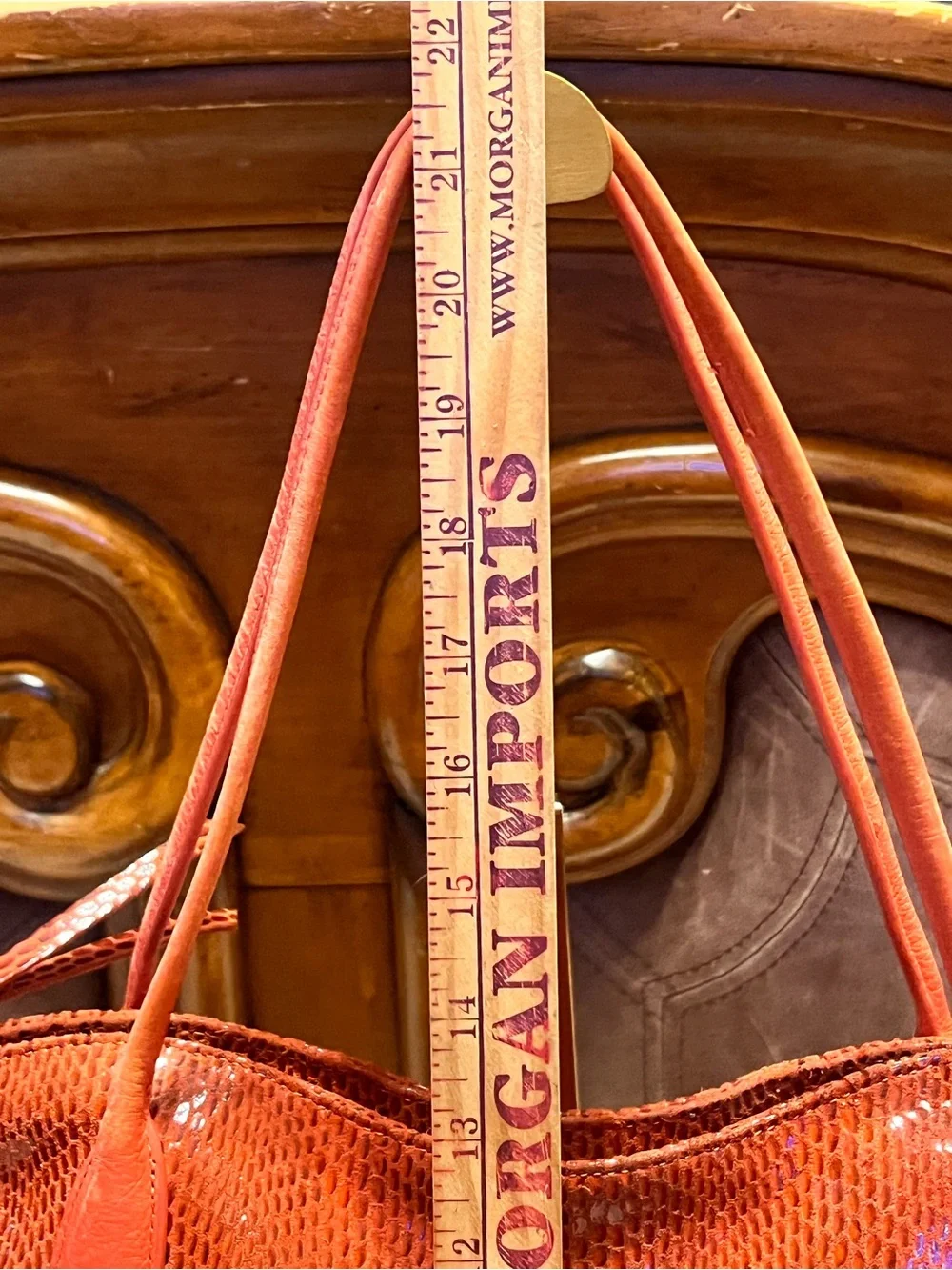 Sorial  Velvety Soft Snake Embossed  Leather hobo shoulder bag